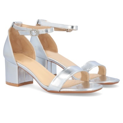 Sandalia Ory Jk-966 Prata