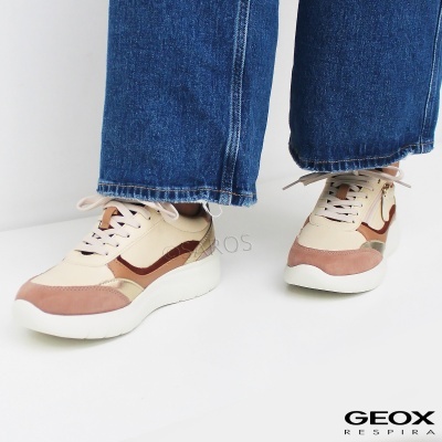 Sapatilha Geox Plummery D56yne Multi-bege