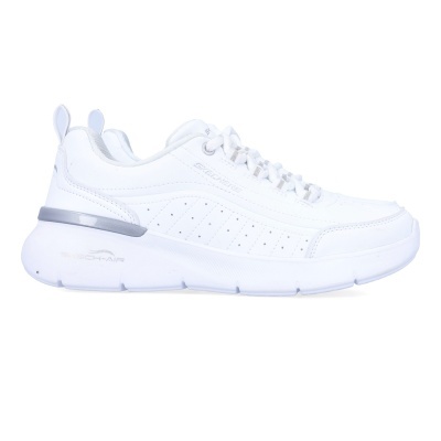 Sapatilha Skechers Skech Air Dynamight 150373 Branco E Prateado