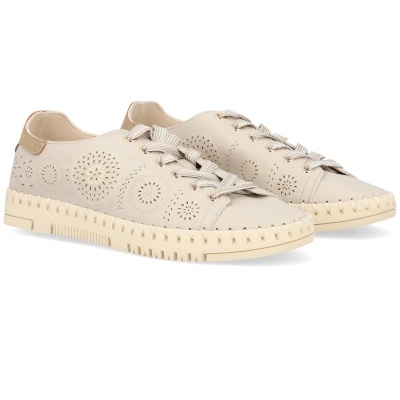 Sapatilha Ory Aos0552 Multi-bege