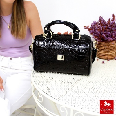 Mala De Mão Cavalinho Galope 18170569 Preto