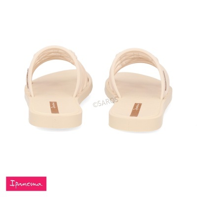 Chinelo Ipanema Link Slide 26782 Bege