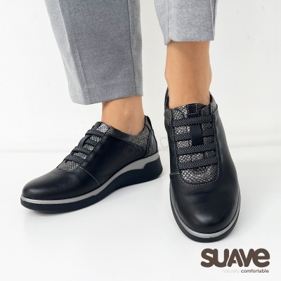 Sapato Suave Madeira 19005 Preto
