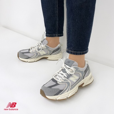 Sapatilha New Balance 530 Bungee Gr530 Uk Multi-bege