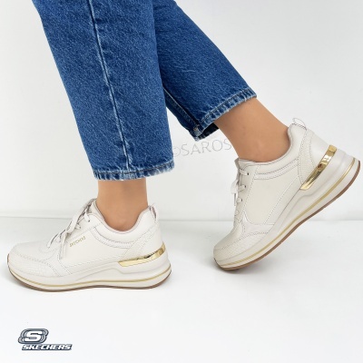 Sapatilha Skechers Billion 2 Fine 177345 Bege
