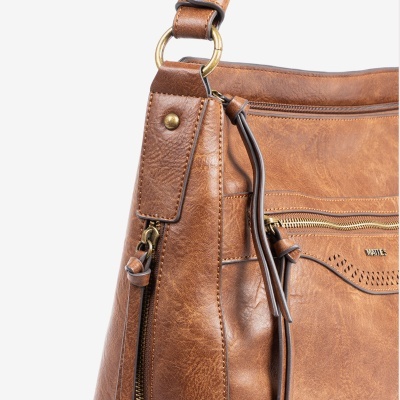 Mala De Ombro Matties Savana 20975 Castanho