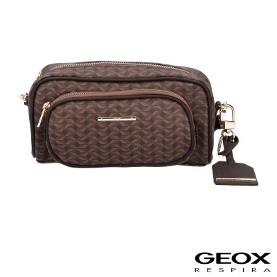 Bolsa Geox Graisy D46z6a Castanho