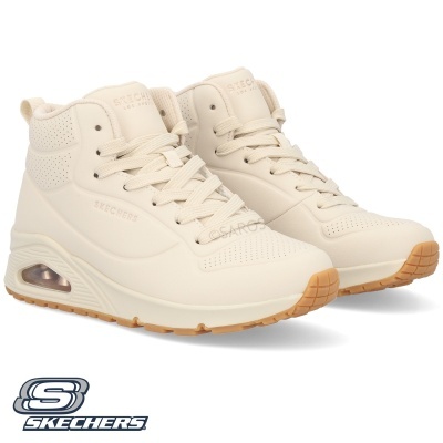 Sapatilha Skechers Uno Stand High 177097 Bege
