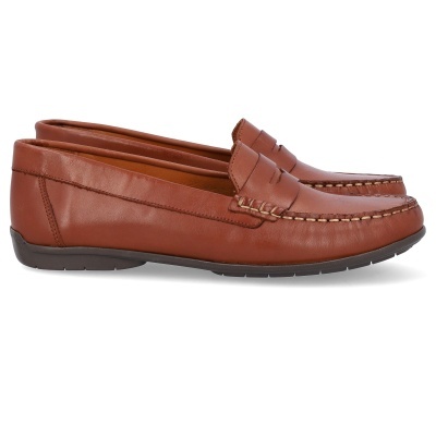 Sapato Saros Mocassin 531p Camel