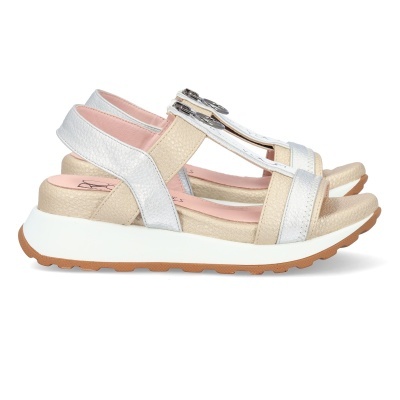 Sandalia Rosa Amada 494j210m Ouro