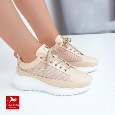 Sapatilha Cavalinho Powerwalk 48010131 Bege
