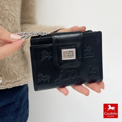 Carteira Cavalinho Cavalo Lusitano 28090233 Preto