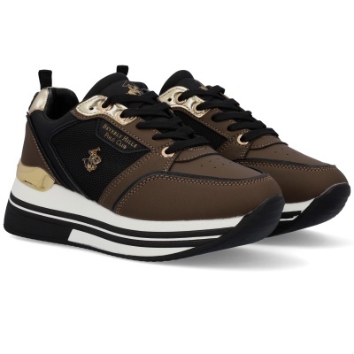 Sapatilha Beverly Hills Polo Club Sophia Bhw523305 Multi-castanho