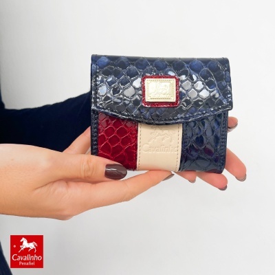 Carteira Cavalinho Honor 28190530 Multi-vermelho