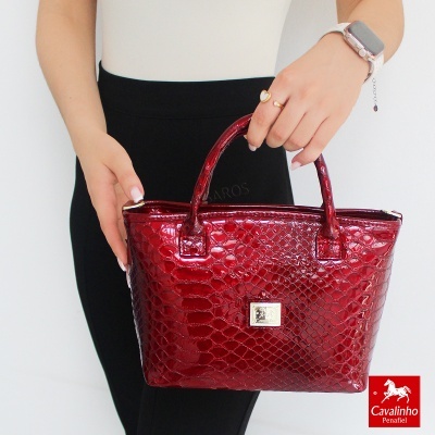 Mala De Mão Cavalinho Galope 18170577 Vermelho