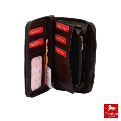 Carteira Cavalinho Cavalo Lusitano 28090220 Castanho