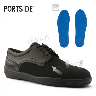 Sapato Homem Portside Stretch Gales 6011 Preto