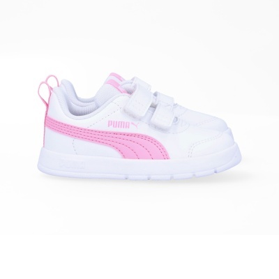 Sapatilha Puma Courtflex 310252 Branco Com Rosa