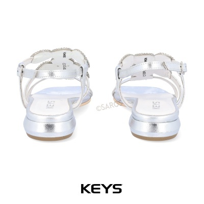 Sandalia Keys 9480 Prata