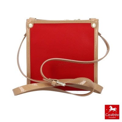 Mala De Tiracolo Cavalinho Twist 16130565 Multi-vermelho