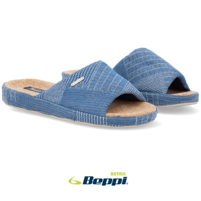 Chinelo De Quarto Beppi 2212300 Azul