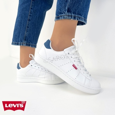 Sapatilha Levis Avenue Vave0235s Branco E Azul