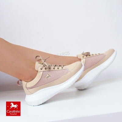 Sapatilha Cavalinho Powerwalk 48010131 Bege