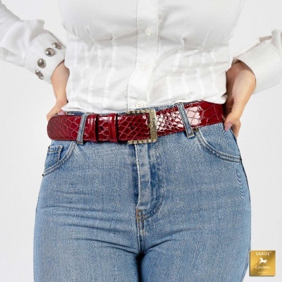 Cinto Cavalinho Galope 58010808 vermelho