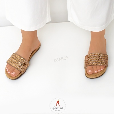 Chinelo Spiceup Su.20.013 Ouro