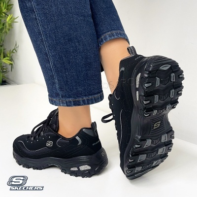 Sapatilha Skechers Dlites Biggest Fan 11930 Preto
