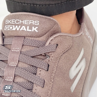 Sapatilha Skechers Slip Ins Go Walk Flex Mali 124837 Castanho