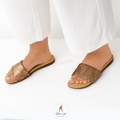 Chinelo Spiceup Su.19.015 Bronze