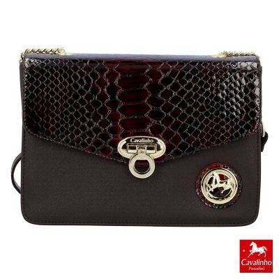 Bolsa Cavalinho Cherry Blossom 18810260 Castanho