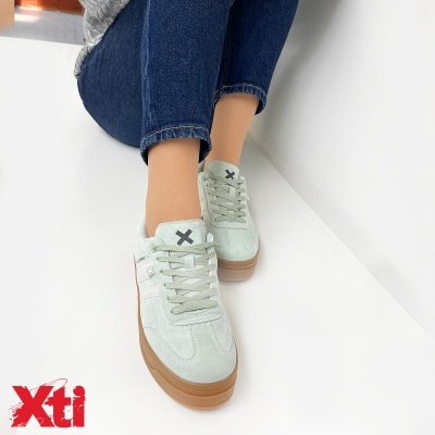 Sapatilha Xti 143644 Verde Agua