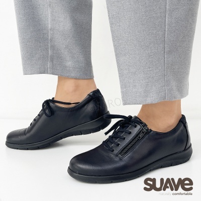 Sapato Suave Oxford 6657 Preto