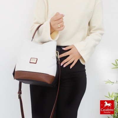 Mala De Mão Cavalinho Poésie 16140571 Preto Mel