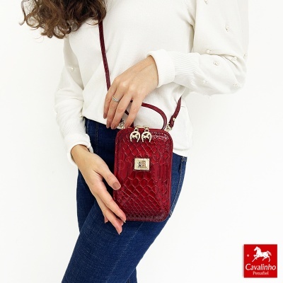 Porta-telemovel Cavalinho Galope 28170278 Vermelho