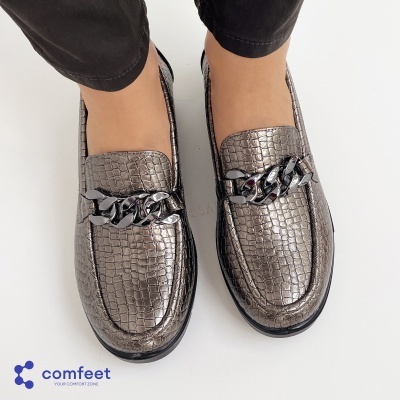 Sapato Comfeet Conforto 24222-28 Bronze