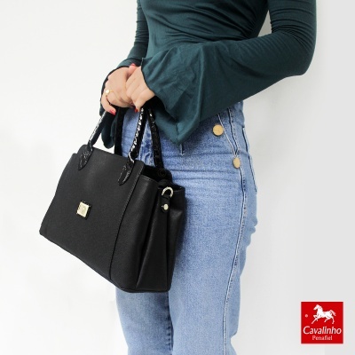 Bolsa Cavalinho Cherry Blossom 18810533 Preto