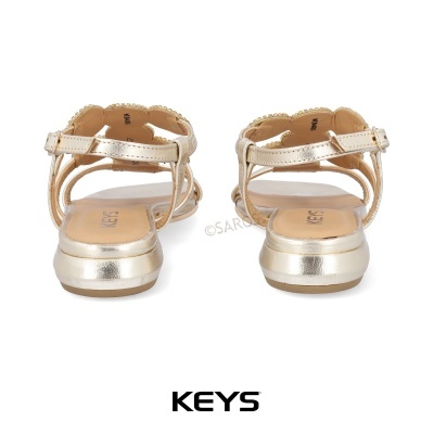 Sandalia Keys 9480 Platina