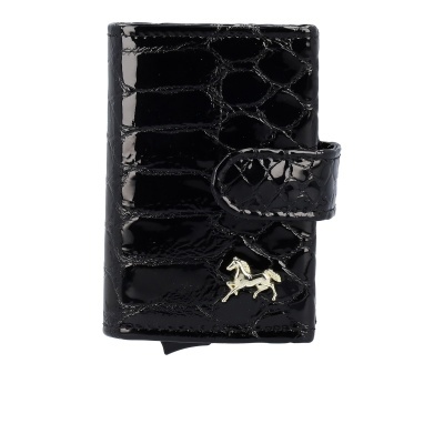 Porta-cartões Cavalinho Galope 28170234 Preto