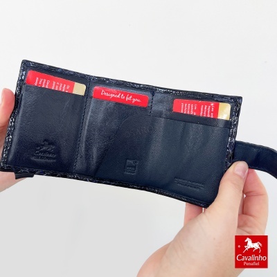 Porta-cartões Cavalinho Galope 28170234 Azul