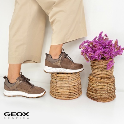 Sapatilhas Geox Spherica 4x4 D3626d Taupe