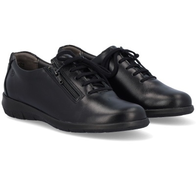 Sapato Suave Oxford 6657 Preto