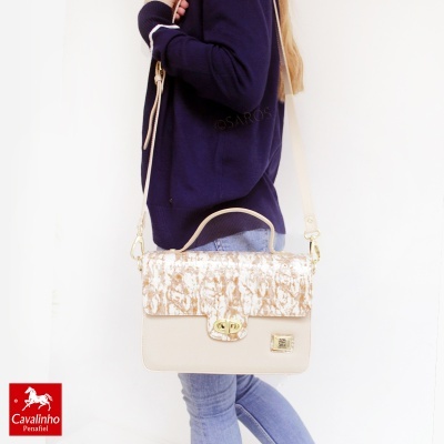 Mala De Tiracolo Cavalinho Acqua Marine 16120586 Multi-bege