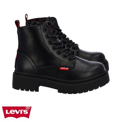 Botim Levis Vcoo0020s Preto com vermelho