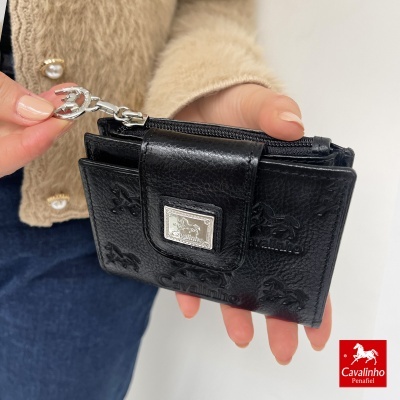 Carteira Cavalinho Cavalo Lusitano 28090233 Preto