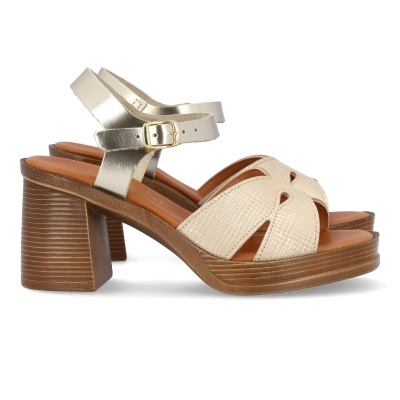 Sandalia Samelli 66817 Platina