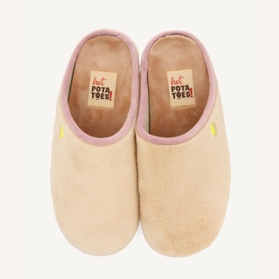 Chinelo De Quarto Hot Potatoes Ballston 73157 Bege