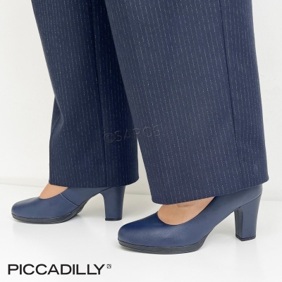 Sapato Piccadilly Profissionais 130185 Azul